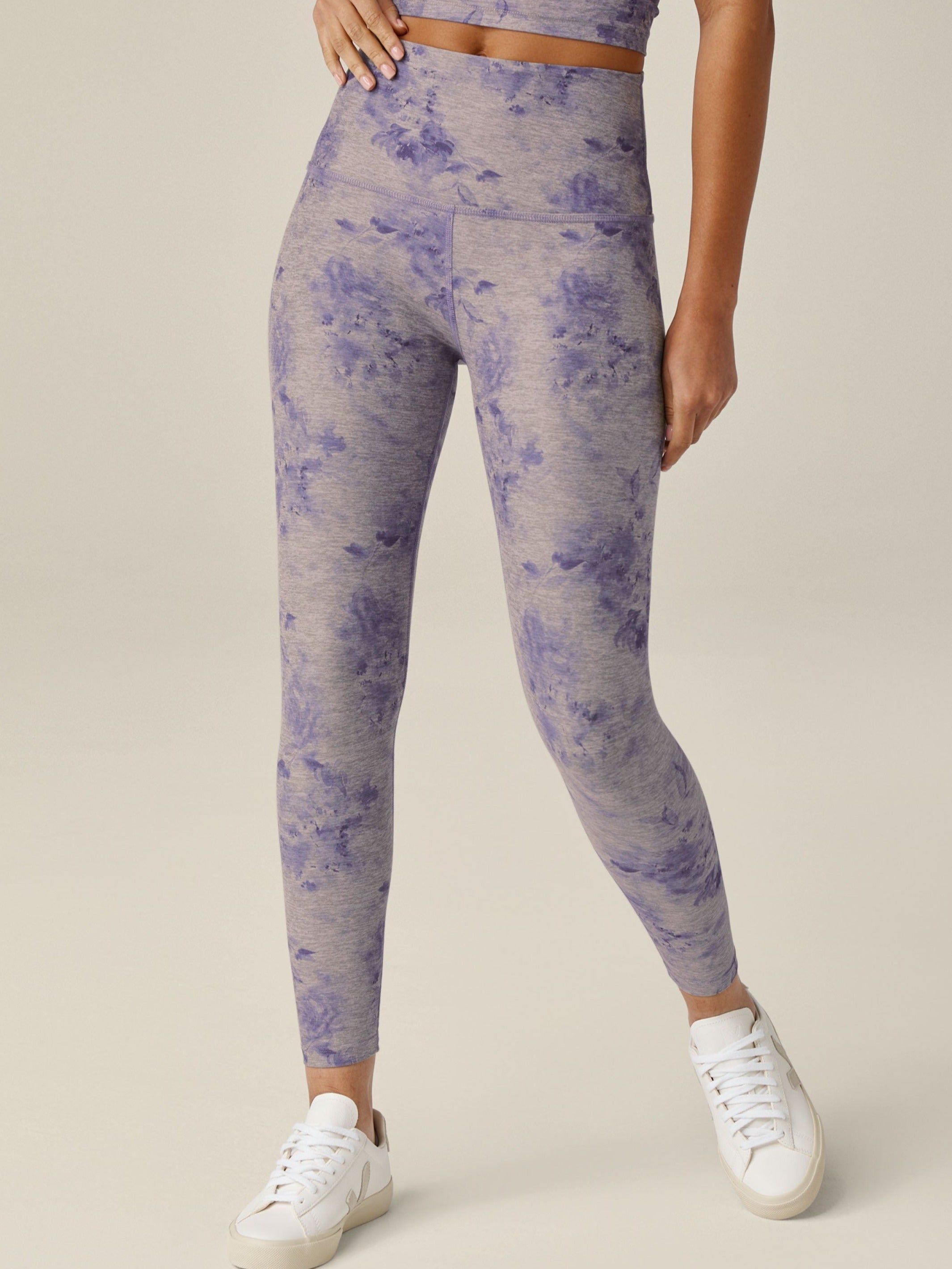 Softmark High Waisted Leggings - Romantic Floral – OMgoing