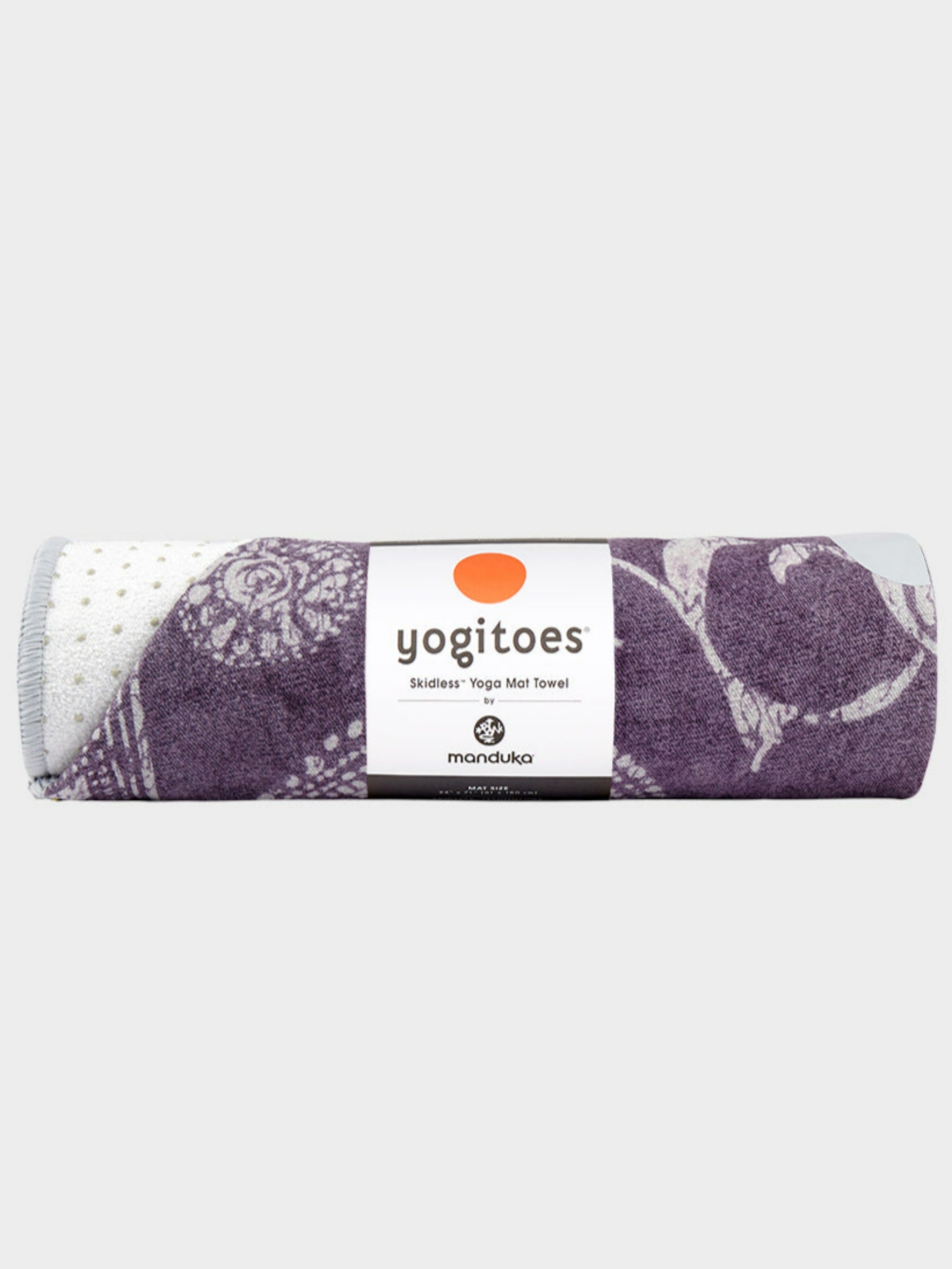 YogaRat RatMat Yoga Mat & Yoga Towel Set Violet Mat and Purple