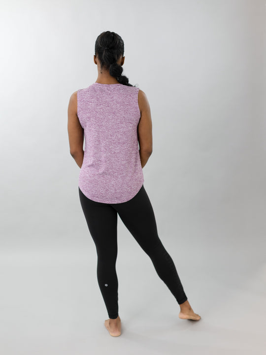 CorePower Yoga Berry Active Muscle Tank