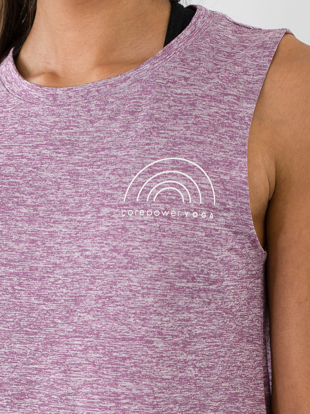 CorePower Yoga Berry Active Muscle Tank