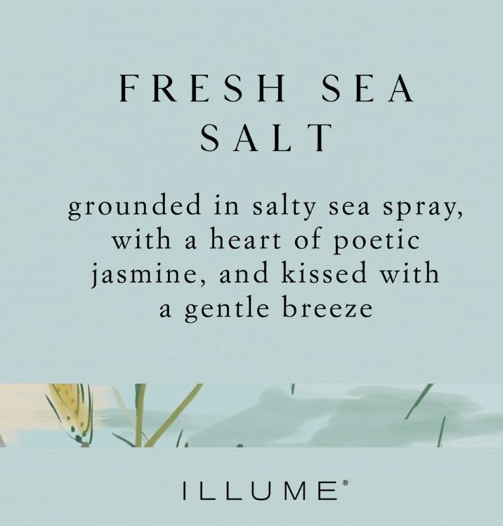 Illume Fresh Sea Salt Large Tin Candle