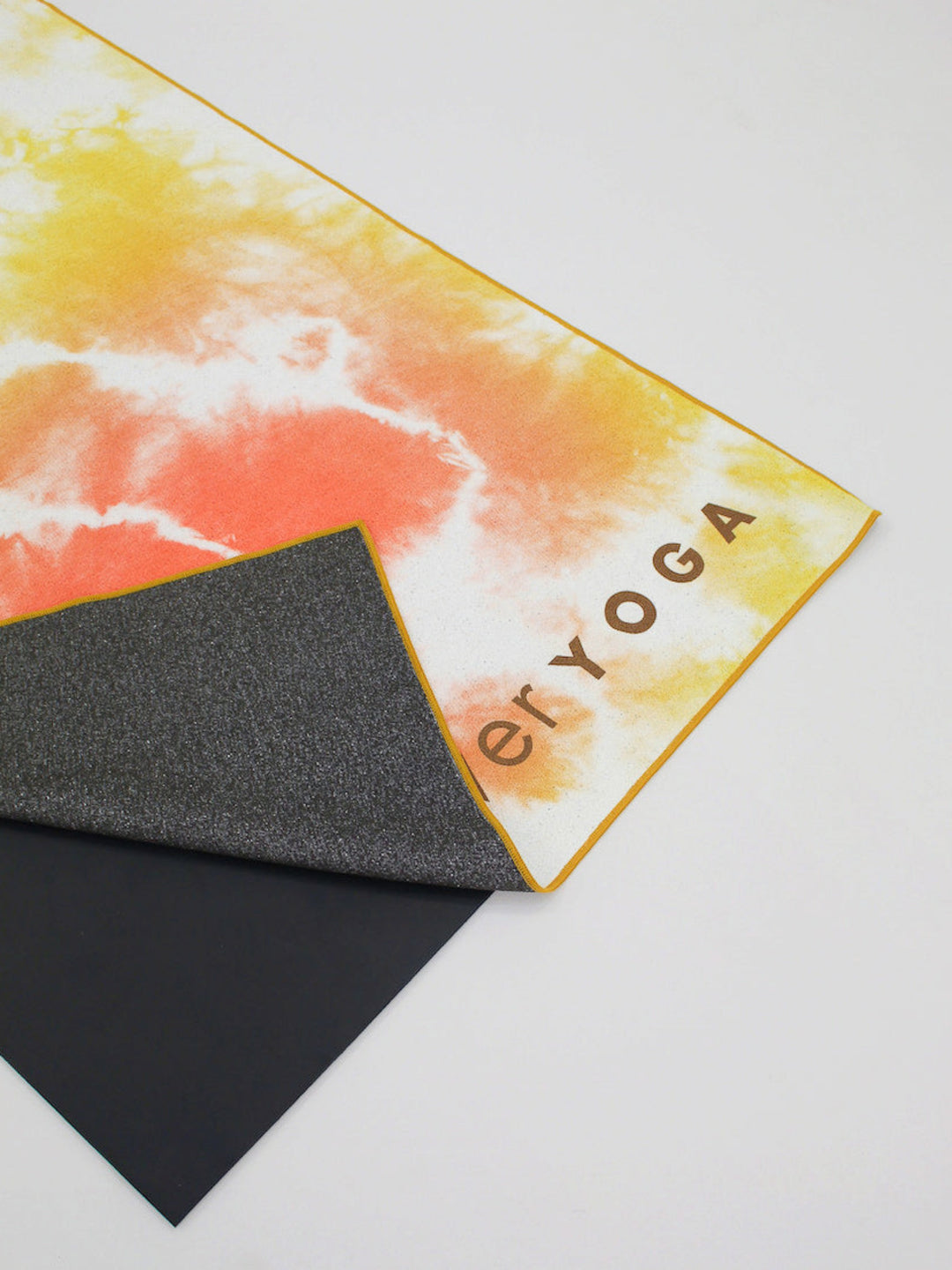 Nomadix X CorePower Yoga Orange Tie Dye Towel