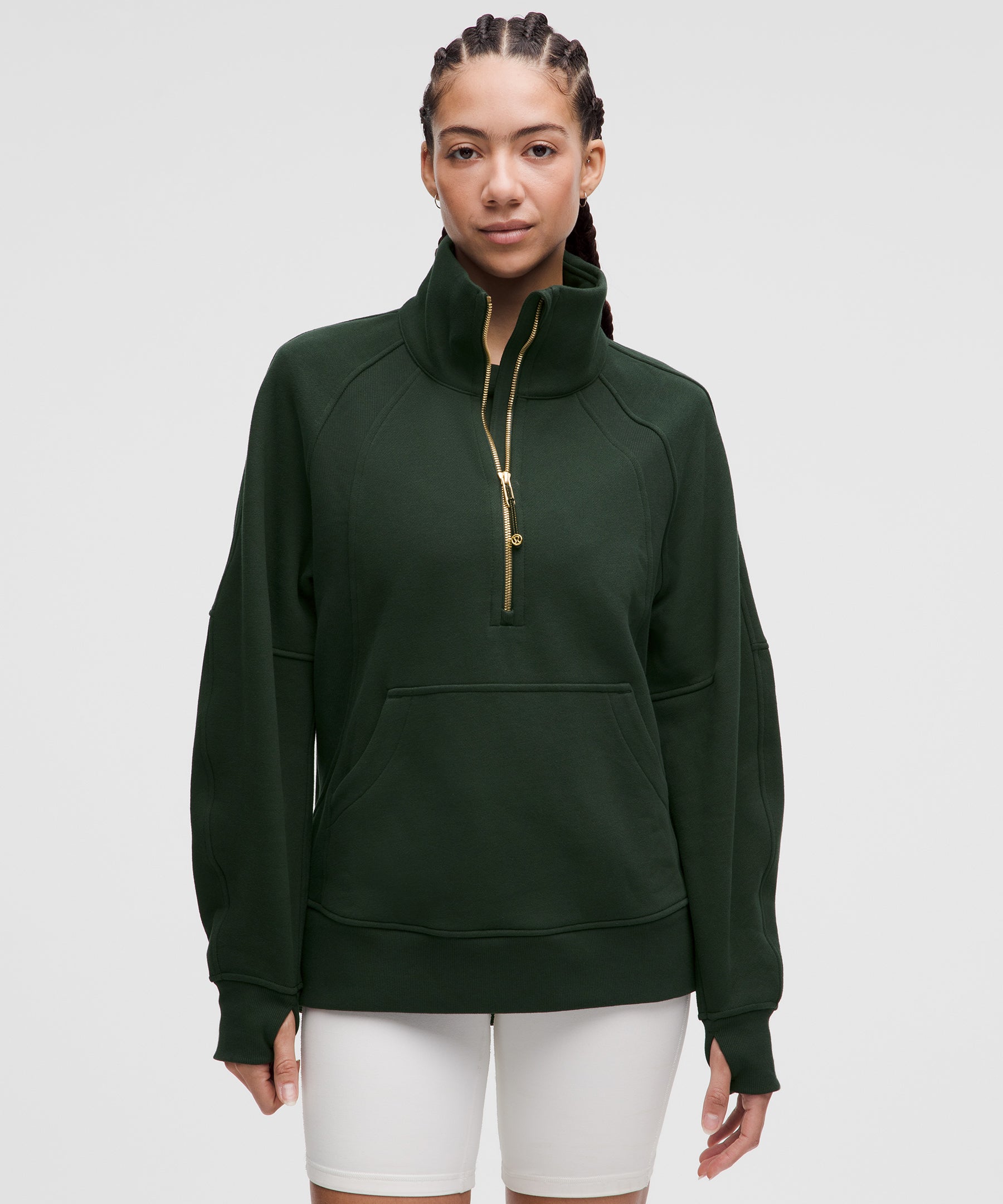 Lululemon Scuba Oversized Funnel Half Zip – CorePower Yoga