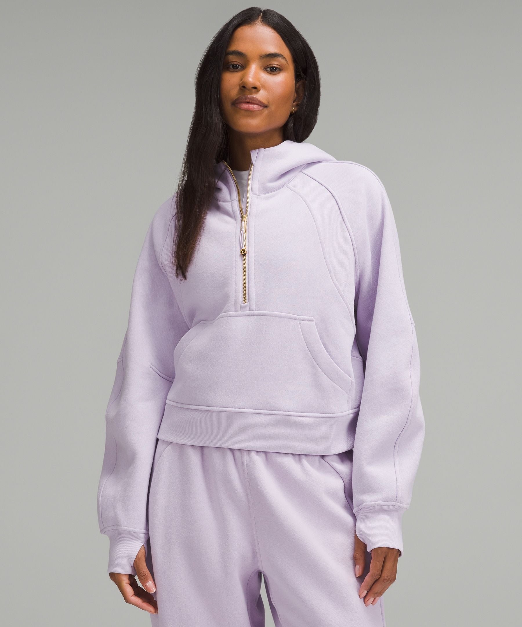 Lululemon deals scuba oversized half zip