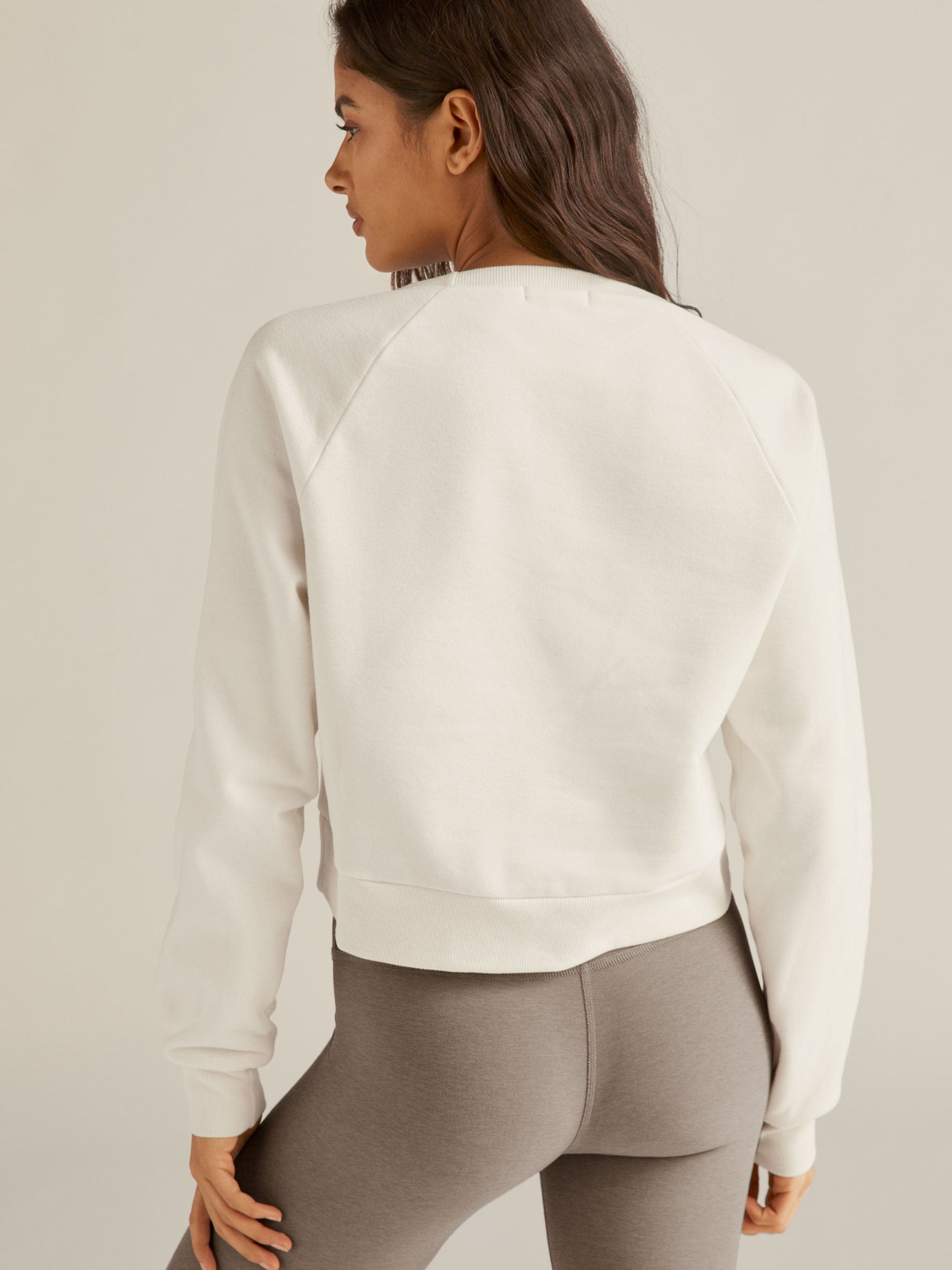 Beyond yoga all time cropped clearance pullover