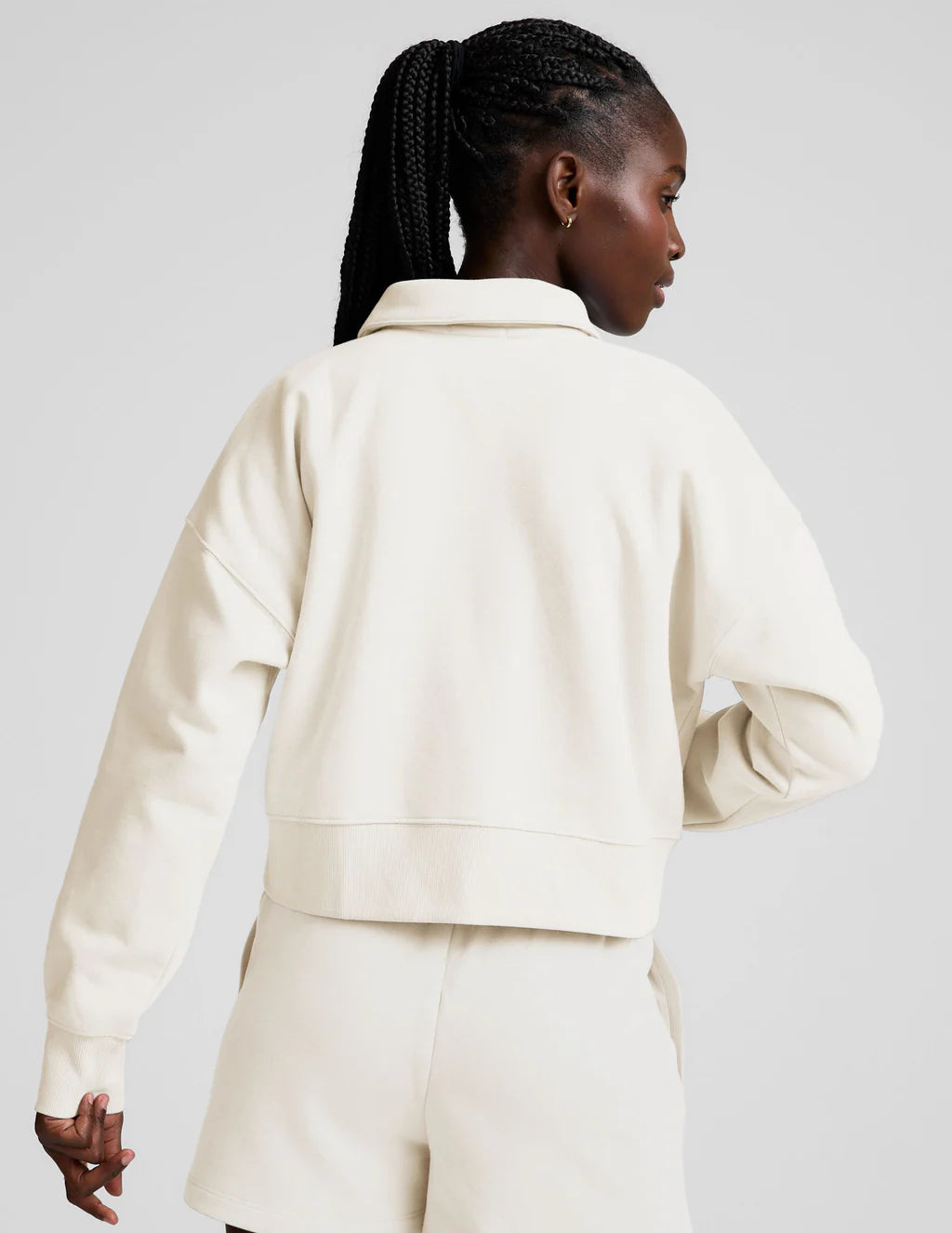 Beyond Yoga Collared Sweatshirt