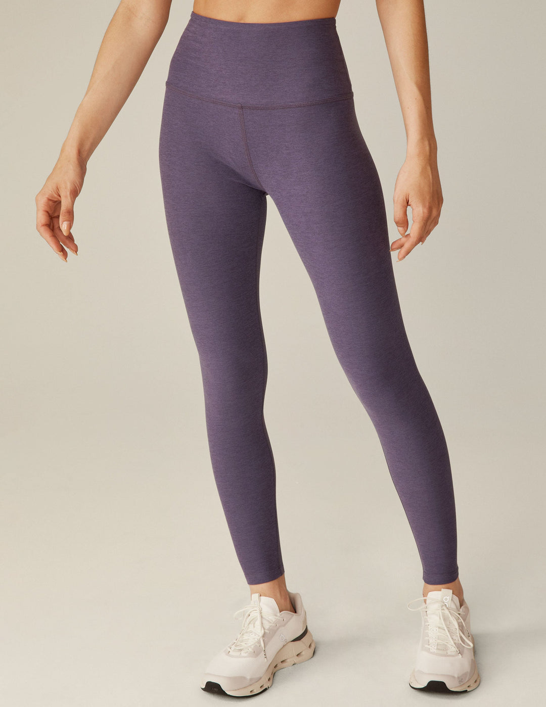 Beyond Yoga Power Beyond Strive High Waisted Midi Legging in Pink Energy, Fuchsia. Size L (also in M, S, XS).