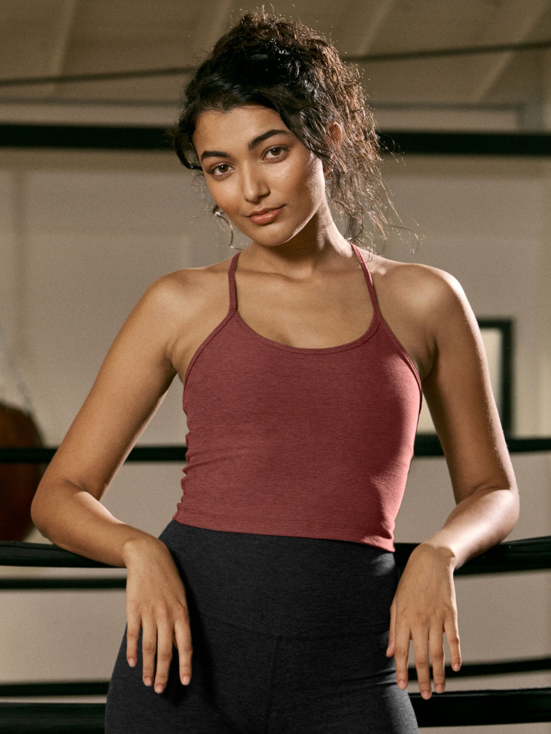 Beyond Yoga Slim Racerback Cropped Tank1