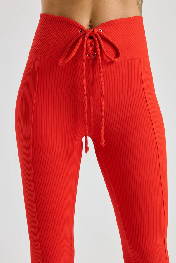 Year of Ours Football Legging Red TN29 - Free Shipping at Largo Drive