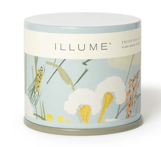 Illume Fresh Sea Salt Large Tin Candle