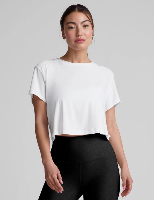 Beyond Yoga Featherweight Cropped Tee