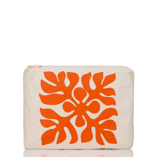 Aloha Applique Mid Pouch