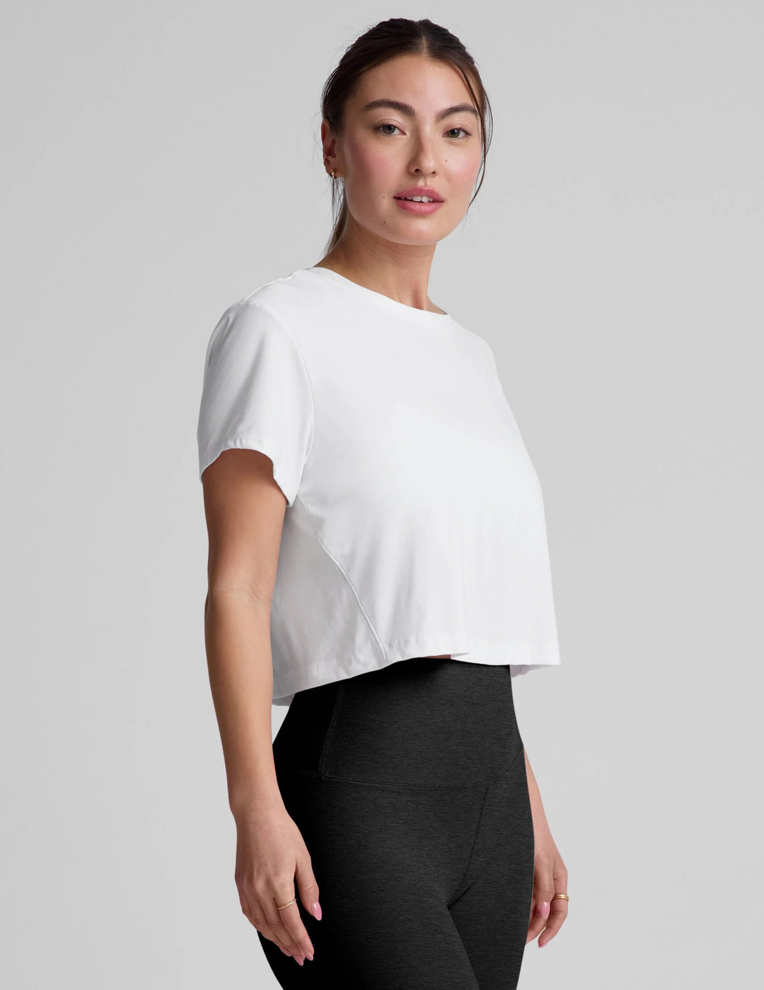 Beyond Yoga Featherweight Cropped Tee