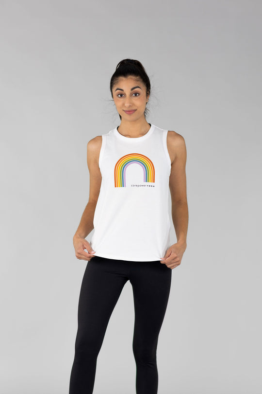 Core Power Pride Tank Rainbow