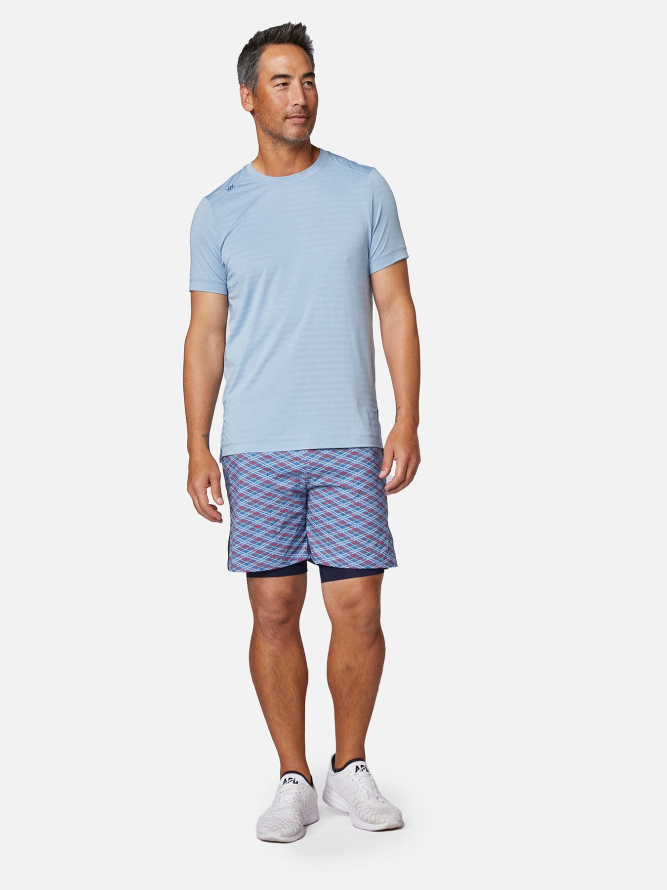 Short homme RHONE athlétique vert sauge très clair taille XL Short homme RHONE athlétique vert sauge très clair taille XL