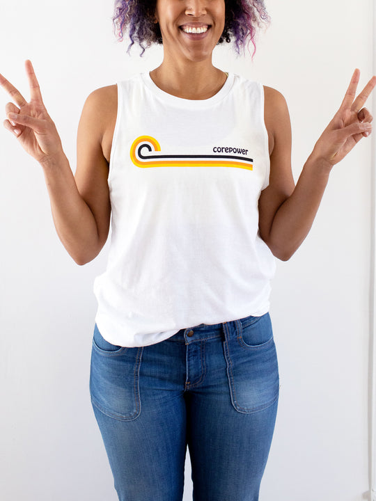 CorePower Retro Muscle Tank